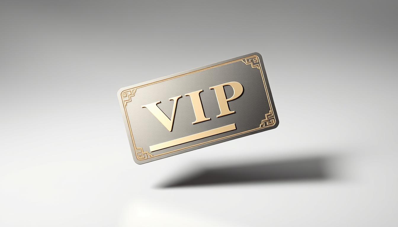 A luxurious and sophisticated VIP membership card floating in a sleek, minimalist composition. The card is rendered in high detail, with a glossy, embossed surface and subtle metallic accents. The background is a soft, muted gradient, providing a clean and elegant setting that allows the card to take center stage. Indirect lighting casts gentle, diffused shadows, lending depth and dimension to the image. The overall mood is one of exclusivity, prestige, and the premium benefits associated with the "爱思助手VIP会员核心特权".